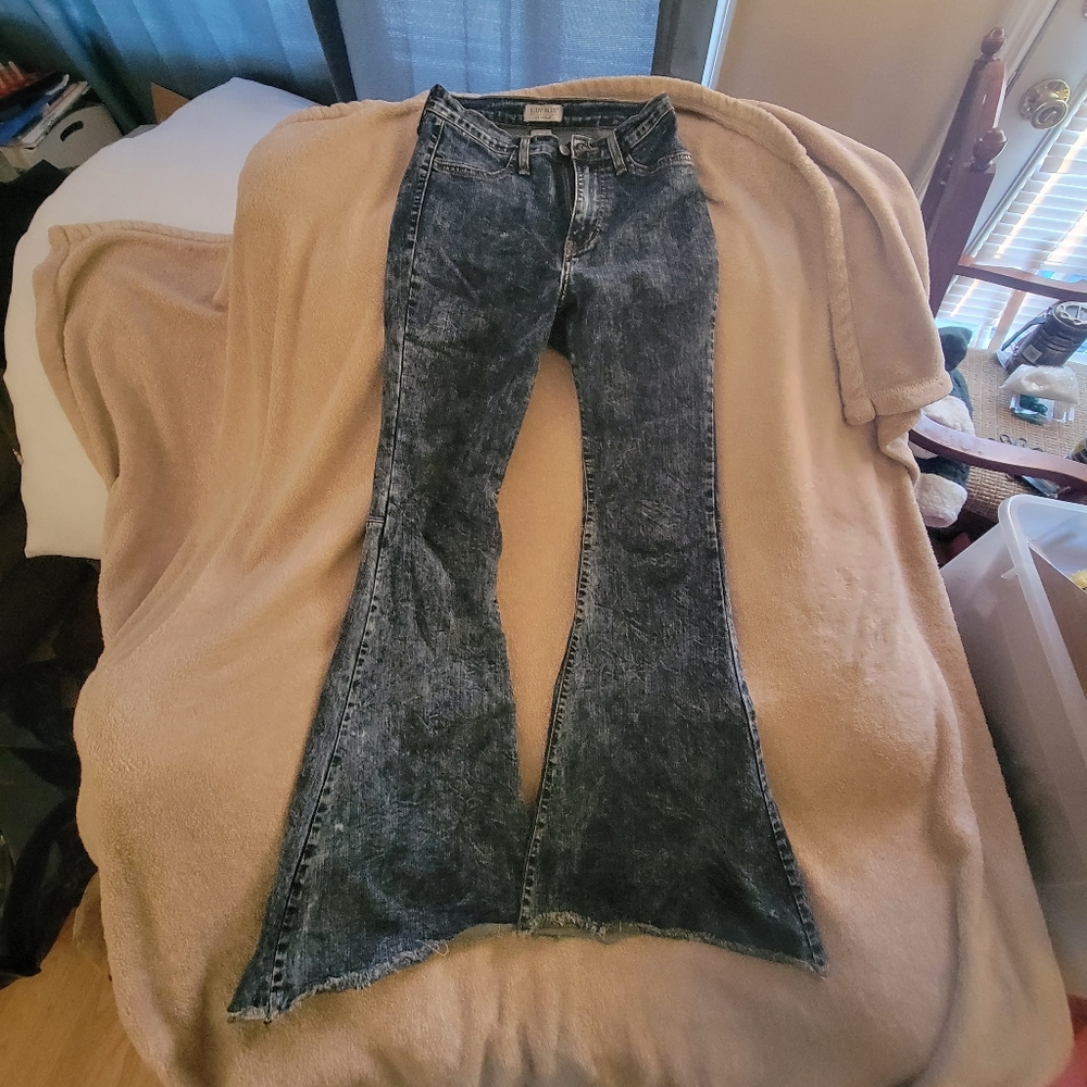Judy Blue acid wash flare jeans size 3/26